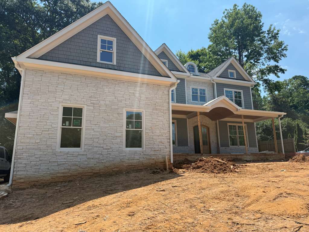 Stone and masonry new construction in North Atlanta by Escobar Masonry & Hardscapes