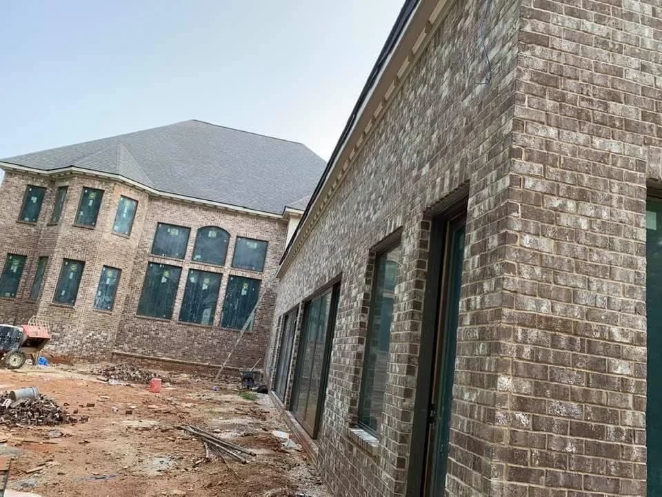 Brick masonry installation in North Atlanta, GA by Escobar Masonry & Hardscapes